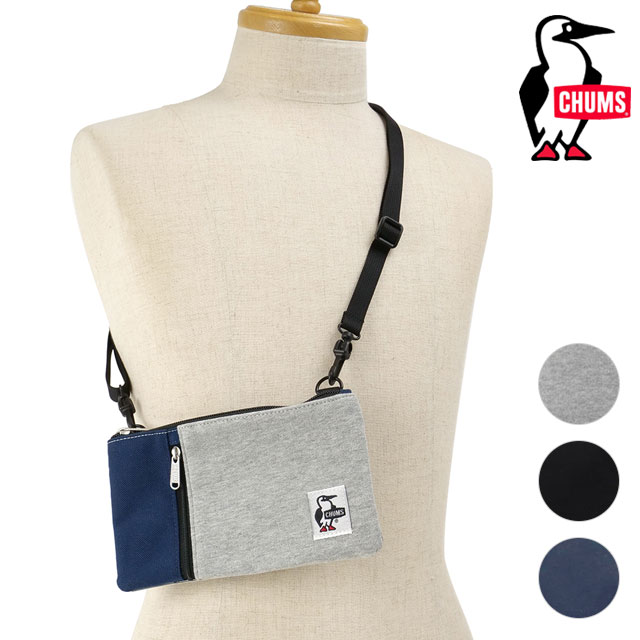 チャムス CHUMS スマートフォンショルダースウェットナイロン [CH60-3611 SS23] Smart Phone Shoulder Sweat Nylon ショルダーバッグ ネックポーチ スマホケース アウトドア【メール便配送】