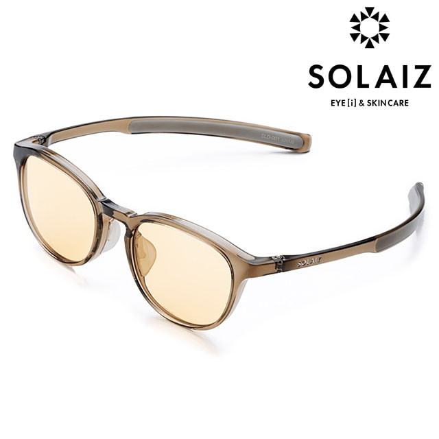 ソライズ SOLAIZ サングラス ミドルウエリントン [SLD-001 SS24] Daily Use Collection 眼鏡 メガネ アイケア エイジングケア KHAKI/L.BR