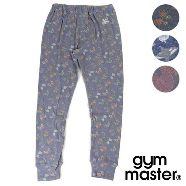 ジムマスター GYM MASTER ハッピーペイントレギンス [G857354] レギンスパンツ 10分丈 【メール便配送】