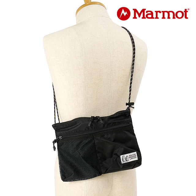 マーモット Marmot マーモットマウンテンワークス サコッシュ [TSAUB209 SS26] MMW Sacoche メンズ・レディースショルダーバッグ バッグインバッグ BLACK 【メール便配送】