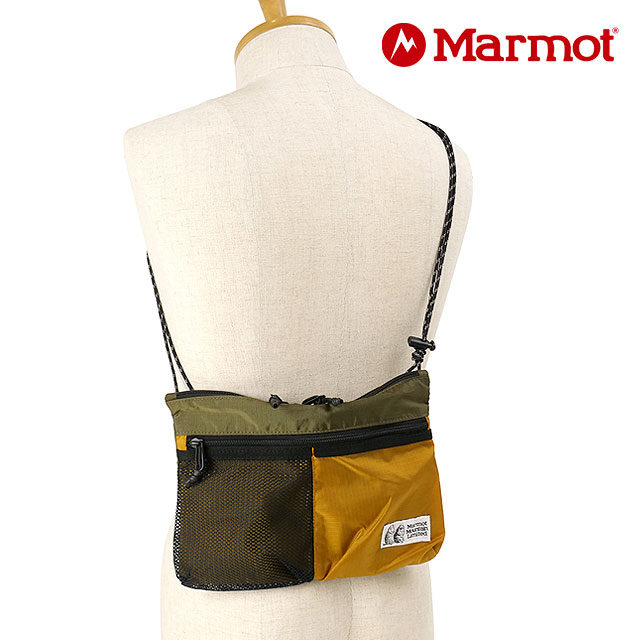 マーモット Marmot マーモットマウンテンワークス サコッシュ [TSAUB209 FW24] MMW Sacoche メンズ・レディースショルダーバッグ バッグインバッグ BROWN/CAMEL 【メール便配送】