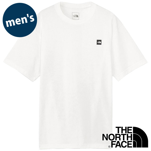 ザ・ノース・フェイス THE NORTH FACE ショートスリーブスモールボックスロゴティー [NT32445-W SS25] S/S Small Box Logo Tee メンズ TNF 半袖Tシャツ ホワイト【メール便配送】