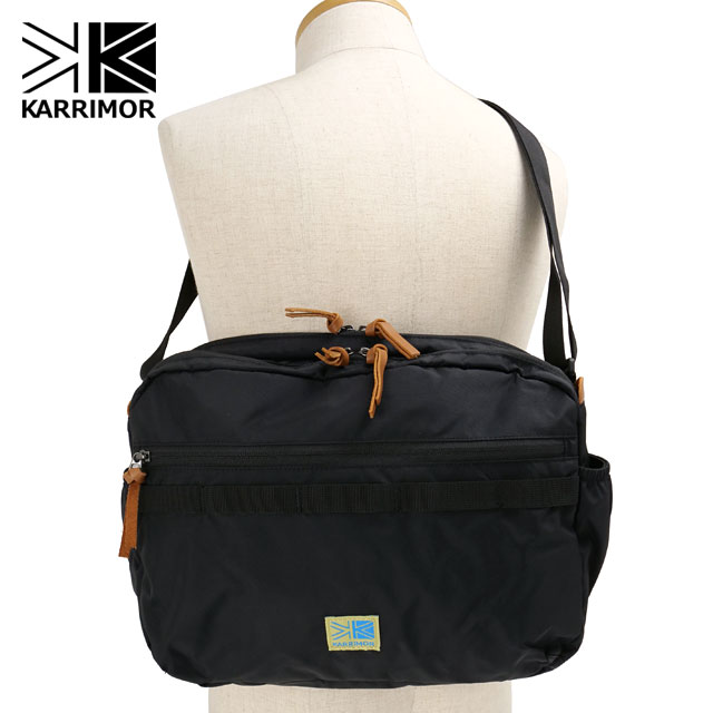 カリマー KARRIMOR VT ショルダー R [501221-9000 SS25] 15L VT shoulder R メンズ・レディースショルダーバッグ Black