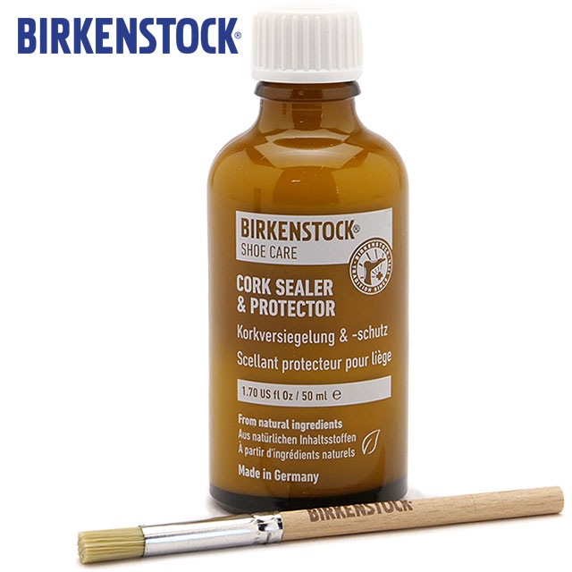 ビルケンシュトック BIRKENSTOCK コルクシーラー&プロテクター [1029667 SS25] Cork Sealer & Protector(incl.syn Brush) シューケア用品 刷毛付き 乾燥防止 Multi