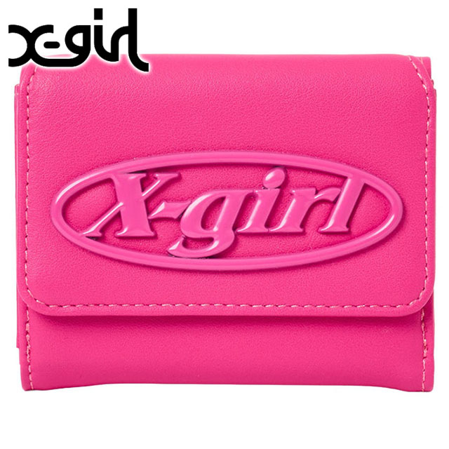 エックスガール X-girl レディース トーナルオーバルロゴバックル