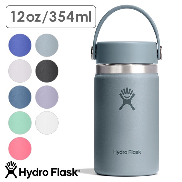ハイドロフラスク Hydro Flask ハイドレーション ワイドマウス 354ml [8900140 SS26] HYDRATION 12oz WIDE MOUTH ステンレスボトル 水筒 保温 保冷
