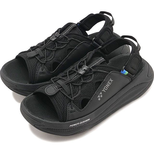 【先着で限定プレゼント】ヨネックス YONEX サンダル レディース ワイワイ ラフトロッカー [SHWRA1-007 SS26] YY-RAFTROCKER2WAY スライドサンダル オフコートサンダル ブラック