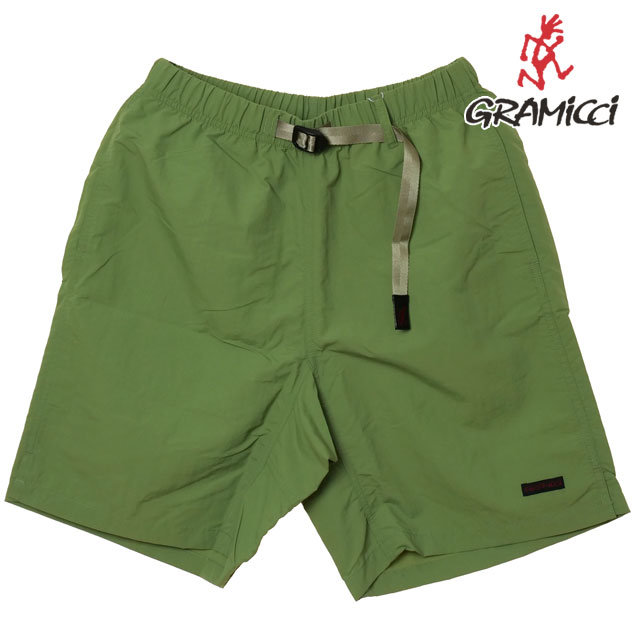 グラミチ GRAMICCI メンズ ナイロン パッカブル Gショーツ [G6SM-P082 SS26] NYLON PACKABLE G-SHORT ショートパンツ 短パン グリーン JADE-GREEN