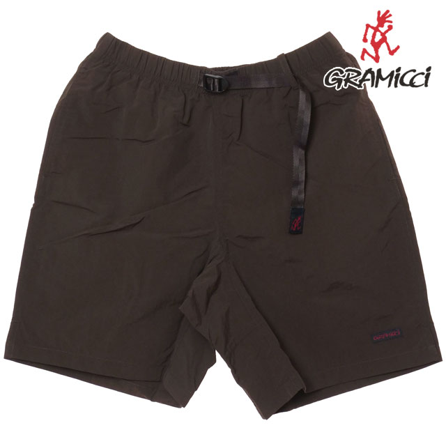 グラミチ GRAMICCI メンズ ナイロン パッカブル Gショーツ [G6SM-P082 SS26] NYLON PACKABLE G-SHORT ショートパンツ 短パン ブラウン CHOCOLATE