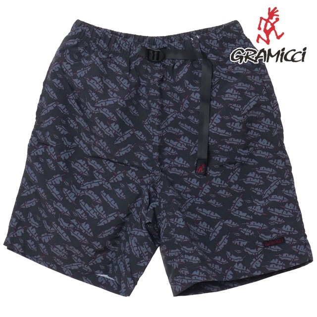 グラミチ GRAMICCI メンズ ナイロン パッカブル Gショーツ [G6SM-P082 SS26] NYLON PACKABLE G-SHORT ショートパンツ 短パン ネイビー NAVY-LEAF