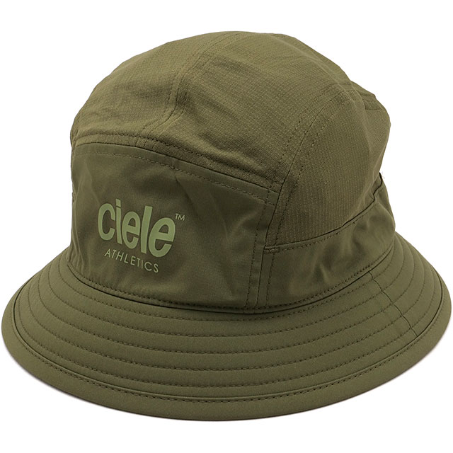 シエル CIELE バケットハット ゴーバケット コンプ アスレティクス [4104990681261 SS26] GOBUCKET-COMP-ATHLETICS 帽子 速乾 防臭 カーキグリーン Kombu 【メール便配送】