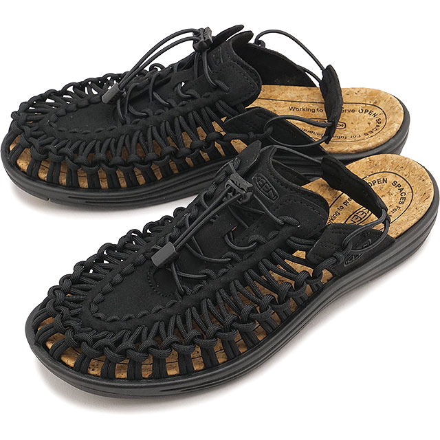 キーン KEEN サンダル ユニーク ツー コンバーチブル [1030680 SS26] UNEEK II CONVERTIBLE キャンプ タウン トラベル ブラック BLACK/BLACK