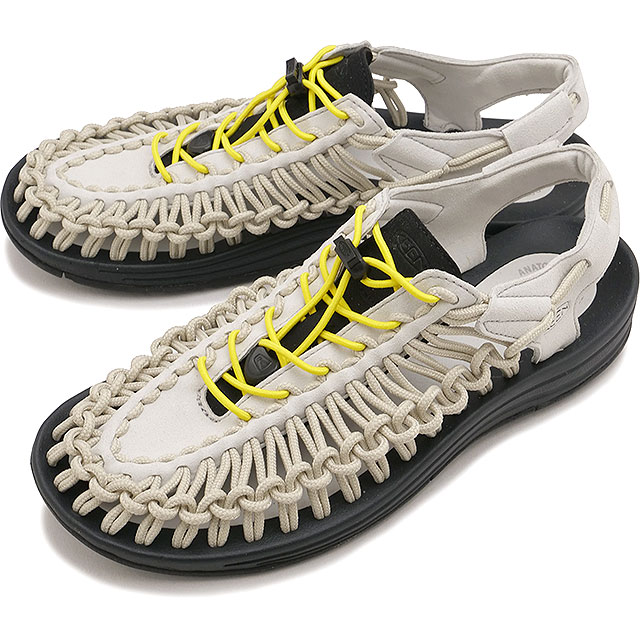 キーン KEEN サンダル メンズ ユニーク [1032183 SS26] M UNEEK キャンプ タウン トラベル グレー VAPOR/CREAM-GOLD