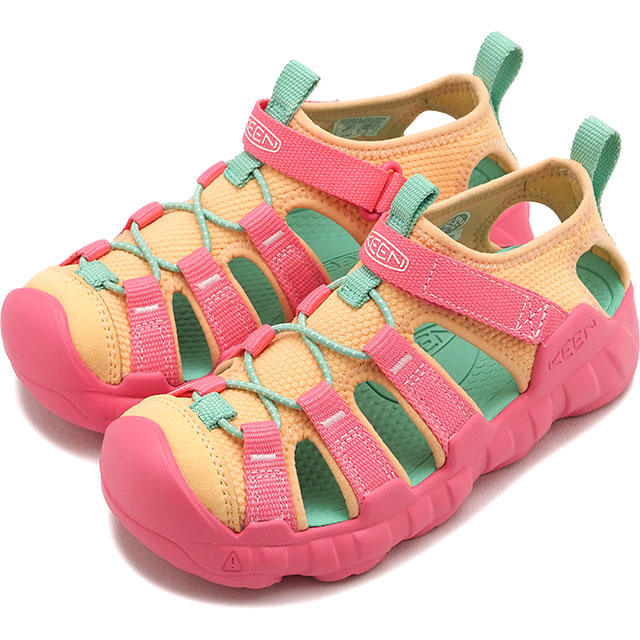 キーン KEEN サンダル キッズ ハイパーポート エイチツー [1031918 SS26] Children HYPERPORT H2 チルドレン 男の子・女の子 子供靴 水遊び キャンプ ピンク PINK-LEMONADE/PEACH-FUZZ