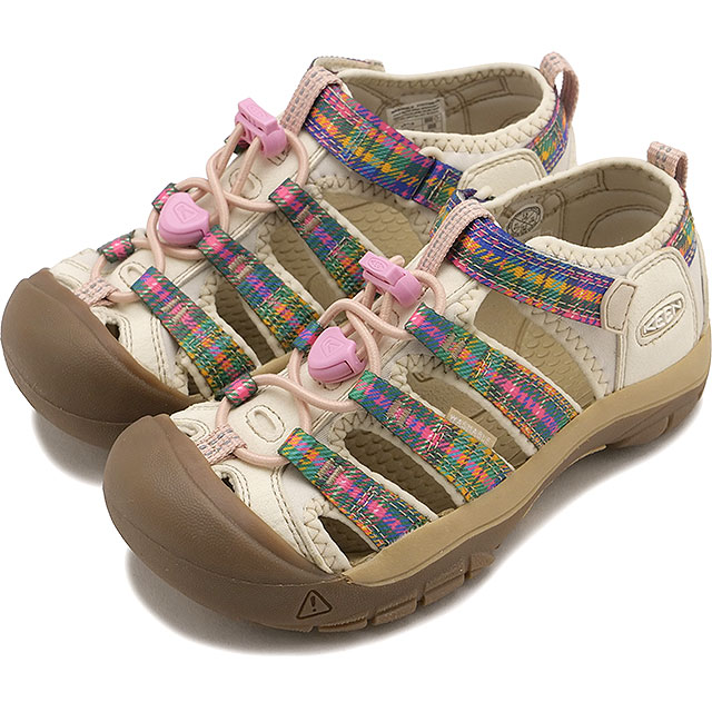 キーン KEEN サンダル キッズ ニューポート [1032136 SS26] Children NEWPORT H2 チルドレン 男の子・女の子 子供靴 水遊び キャンプ マルチカラー GINGHAM/ORCHID-SMOKE