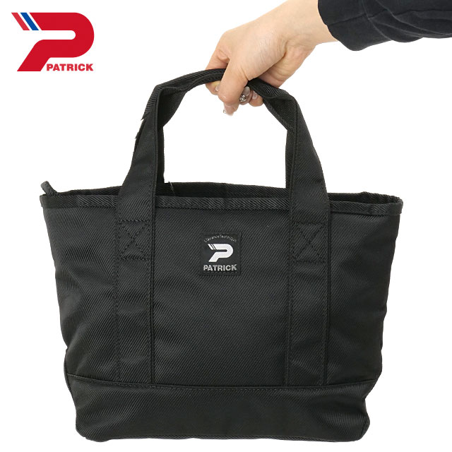 パトリック ゴルフ PATRICK GOLF ミニトートバッグ [263-621 SS26] MINI TOTE LP ラウンドトート カートバッグ ファスナー付 BLK ブラック