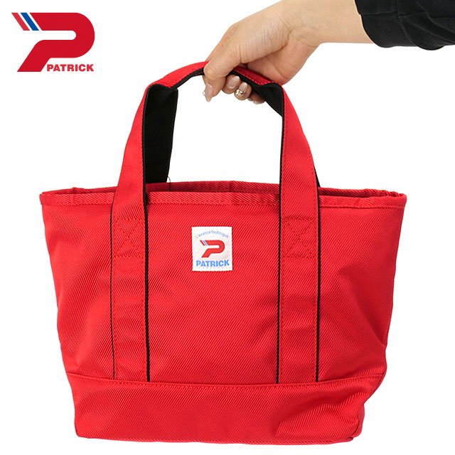 パトリック ゴルフ PATRICK GOLF ミニトートバッグ [263-627 SS26] MINI TOTE LP ラウンドトート カートバッグ ファスナー付 RED レッド