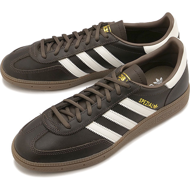 アディダス オリジナルス adidas Originals スニーカー ハンドボール スペツィアル [KI8581 SS26] HANDBALL SPEZIAL オイルドレザー ローカット ブラウン/コアホワイト/アースストレータ