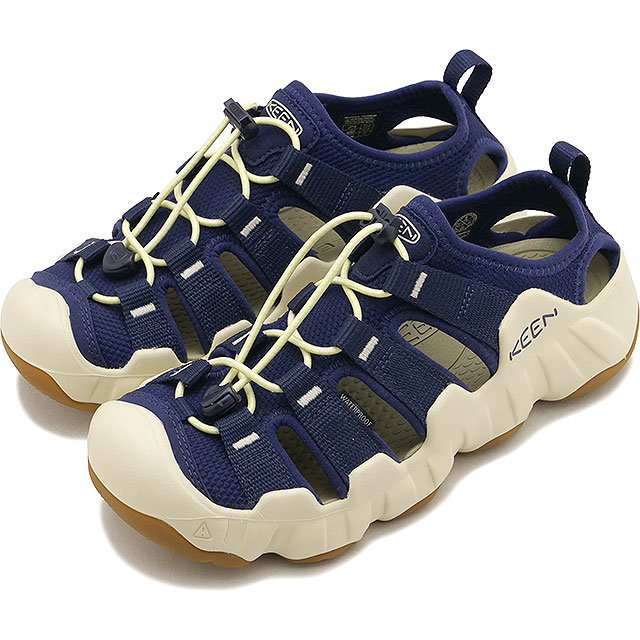 キーン KEEN サンダル レディース ハイパーポート エイチツー [1031752 SS26] W HYPERPORT H2 キャンプ タウン トラベル ネイビー NAVAL-ACADEMY/WAX-YELLOW