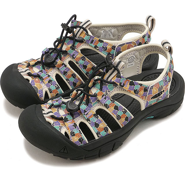 キーン KEEN サンダル レディース ニューポート レトロ [1032195 SS26] W NEWPORT RETRO キャンプ タウン トラベル マルチカラー MULTI/PURPLE-HAZE