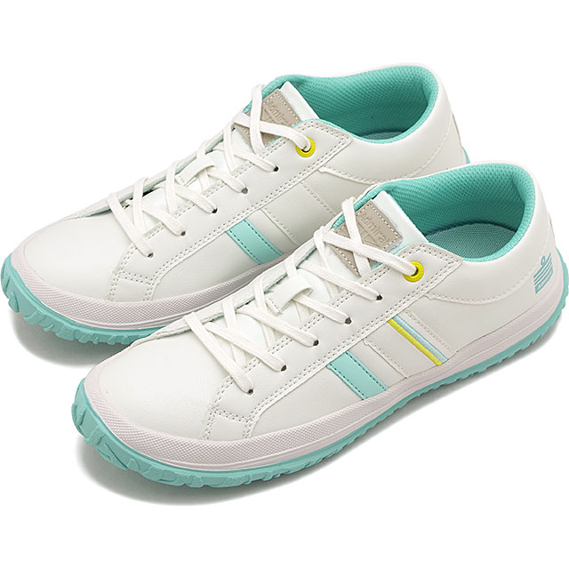 アドミラル Admiral スニーカー レディース アリー [133901-265 SS26] AD-901 ALLIE ローカット タウン カジュアル ホワイト White/Mint