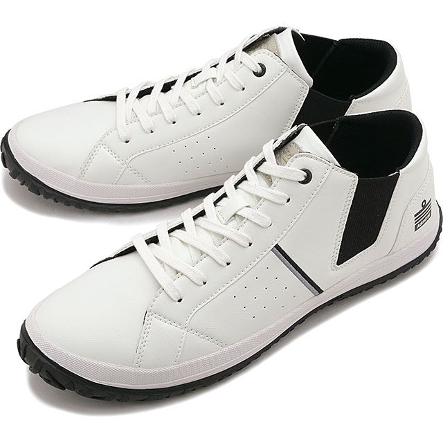 アドミラル Admiral スニーカー メンズ ノア [133802-75 SS26] AD-802 NOAH サイドゴア タウン カジュアル ホワイト White/Gray