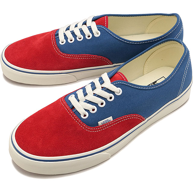 バンズ VANS スニーカー メンズ オーセンティック [VN000EHHIZQ SS26] Authenticローカットシューズ ヴァンズ 60周年記念 レッド PRIMARY-RACING-RED