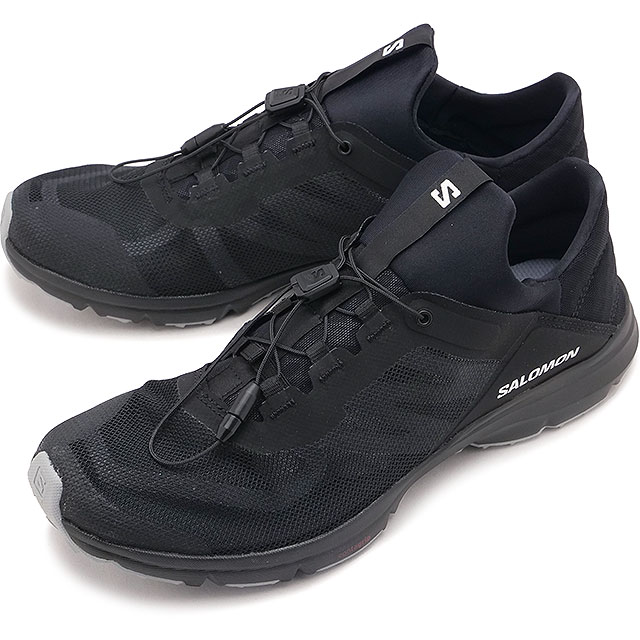 サロモン SALOMON スニーカー メンズ アンフィビボールド 2 [L41303800 SS26] AMPHIB BOLD 2 ウォーターシューズ キャンプ 水陸両用 ブラック BLACK/BLACK/QUARRY