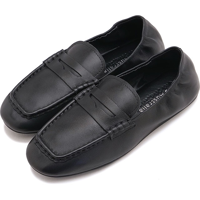 エミュ オーストラリア EMU Australia スニーカー レディース キラ [W13315 SS26] KIRRAコインローファー 軽量 ブラック Black