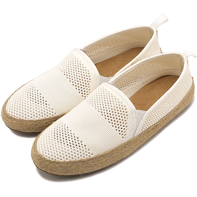 エミュ オーストラリア EMU Australia スニーカー レディース ネッサ [W13272 SS26] NESSAエスパドリーユ フラットシューズ メッシュ コットン ホワイト Coconut