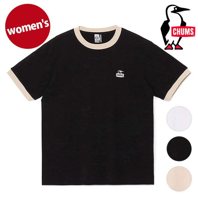 チャムス CHUMS レディース カーンズリンガーTシャツ [CH11-2708 SS26] W Kearns Ringer T-Shirt 半袖 レトロ 【メール便配送】