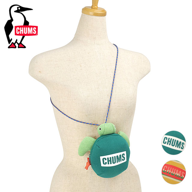 チャムス CHUMS タートルミニポーチ [CH60-3717 SS26] Turtle Mini Pouch 小物入れ コインケース アクセサリーポーチ