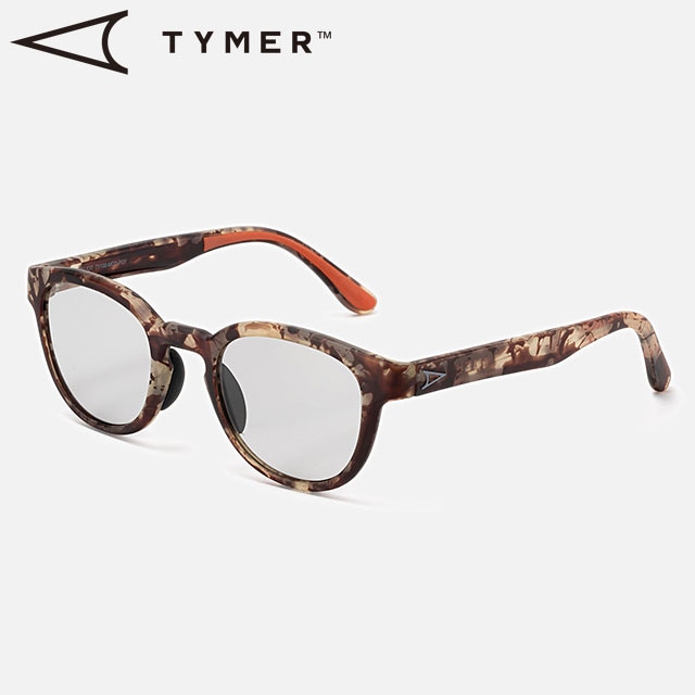タイマー TYMER サングラス 調光レンズ エリオット [TY100-MDD-PGY SS26] ELIOT アイウェア ボストン おしゃれ めがね ブラウン Matt-Dye-Demi/Photochromic-Grey