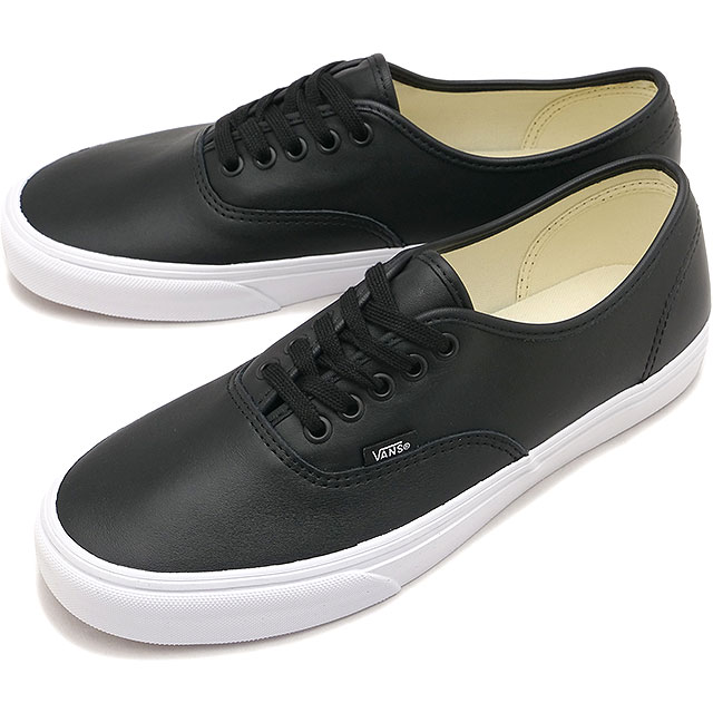 バンズ VANS スニーカー メンズ オーセンティック [VN000EGABPB SS26] Authenticローカットシューズ ヴァンズ 60周年記念 ブラック LEATHER-BLACK/TRUE-WHITE