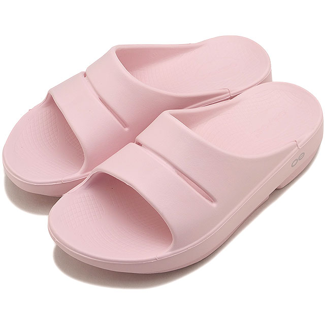 【6か月保証】ウーフォス OOFOS リカバリーサンダル レディース ウーアー [2000020199261 SS26] OOahh疲労回復サンダル スライドサンダル ピンク Primrose