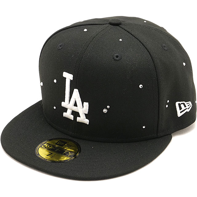 ニューエラ キャップ NEW ERA CAP ロサンゼルス・ドジャース ラインストーン [14745168 SS26] 59FIFTY LOSDOD NIGHT OUT 帽子 MLB ブラック