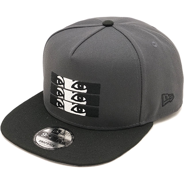 ニューエラ キャップ NEW ERA CAP 山本寛斎 [14858762 SS26] 9FIFTY A-Frame KANSAI FACE 帽子 コラボ サイズ調整可能 グレー ダークグラファイト/ブラック