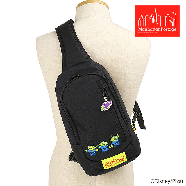 マンハッタンポーテージ Manhattan Portage リトルイタリア クロスボディバッグ トイ･ストーリー [MP1927TOY SS26] LITTLE ITALY CROSSBODY BAG | TOY STORY ユニセックスワンショルダー 黒 Black