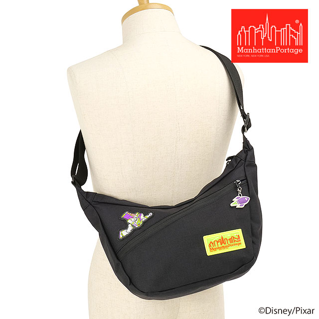 マンハッタンポーテージ Manhattan Portage デュエットショルダーバッグ トイ･ストーリー [MP2409TOY SS26] DUET SHOULDER BAG | TOY STORY ユニセックスワンショルダー 黒 Black