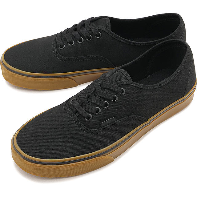 バンズ VANS スニーカー メンズ オーセンティック [VN000EGA0I4 SS26] Authenticローカットシューズ ガムソール ヴァンズ 60周年記念 ブラック BLACK/BLACK/GUM