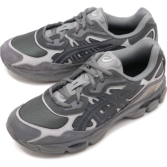 アシックス スポーツスタイル ASICS SportStyle スニーカー メンズ ゲルエヌワイシー [1203A739-021 SS26] GEL-NYCシューズ ジャパンブランド グレー OBSIDIAN-GREY/OBSIDIAN-GREY