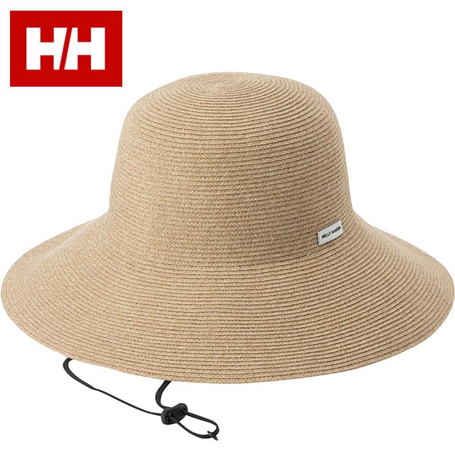 ヘリーハンセン HELLY HANSEN レディース サマーロールハット [HC92610-MW SS26] Summer Roll Hat 帽子 日よけ UVプロテクト ブラウン マリンウッド