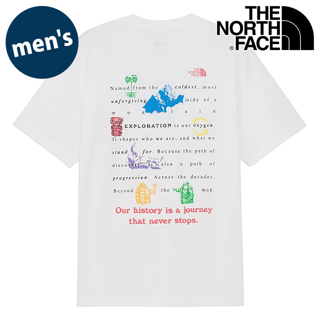 ノースフェイス バックプリントロープティー ホワイト 新品 THE NORTH FACE - the north face バックプリントロープTの通販 by