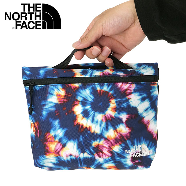 ザ・ノース・フェイス THE NORTH FACE ビルビーポーチL [NN22603-WT SS26] Bilby Pouch L バッグインバッグ アクセサリーポーチ ファスナー開閉 マルチカラー ワイルドフラワータイダイ 【メール便配送】