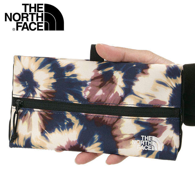 ザ・ノース・フェイス THE NORTH FACE ビルビーフラットポーチL [NN22605-LT SS26] Bilby Flat Pouch L バッグインバッグ ペンケース ファスナー開閉 マルチカラー ランドスケープタイダイ 【メール便配送】