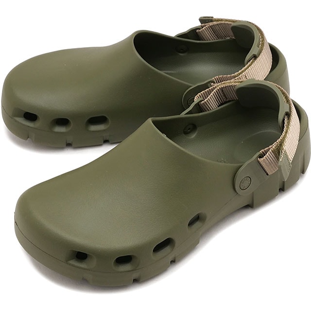 ビルケンシュトック BIRKENSTOCK サンダル メンズ ビルキフロー テック ループ [1030473 SS26] BIRKI FLOW TECH LOOPドイツ製 コンフォートサンダル カーキグリーン KHAKI/GRAY-TAUPE | EVA