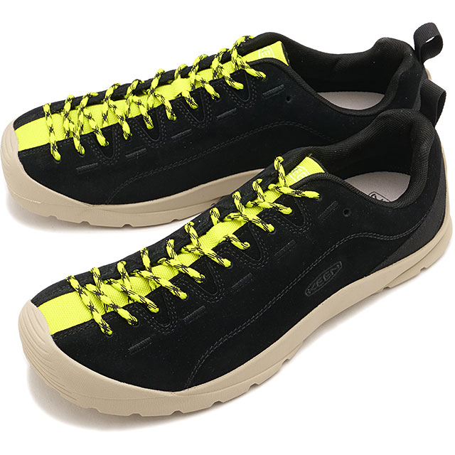 キーン KEEN スニーカー メンズ ジャスパー [1031710 SS26] M JASPER キャンプ タウン ハイキング スエードシューズ ブラック BLACK/EVENING-PRIMROSE