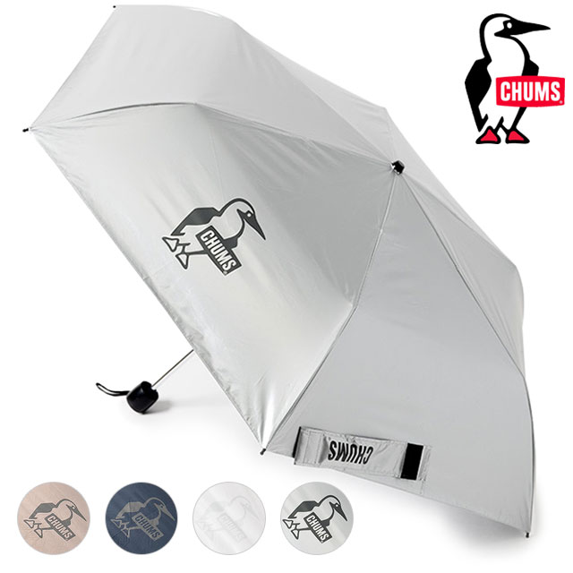 チャムス CHUMS ブービーフォールディングUVアンブレラ [CH62-2261] Booby Folding UV Umbrella 折り畳み傘 日傘 雨傘 晴雨兼用 一級遮光 6本骨 アウトドア