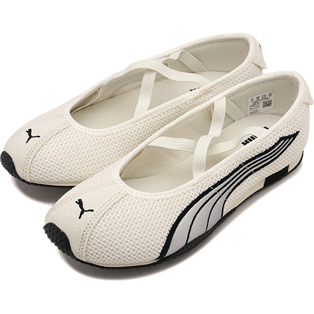 プーマ PUMA スニーカー レディース Hストリート バレエ ウィメンズ [407820-02 SS26Q2] H-STREET BALLET WNS薄底 バレエシューズ 白 Warm-White