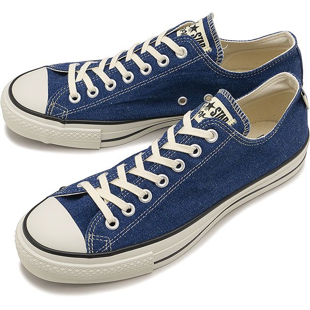 日本限定コラボ グラミチ Gramicci スニーカー メンズ コンバース オールスター J ヘンプ デニム ローカット [31317930 SS26] CONVERSE ALL STAR J HEMP DENIM OXシューズ 日本製 NAVY
